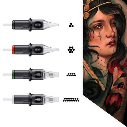 Neo Traditional Tattoo Cartridge Set