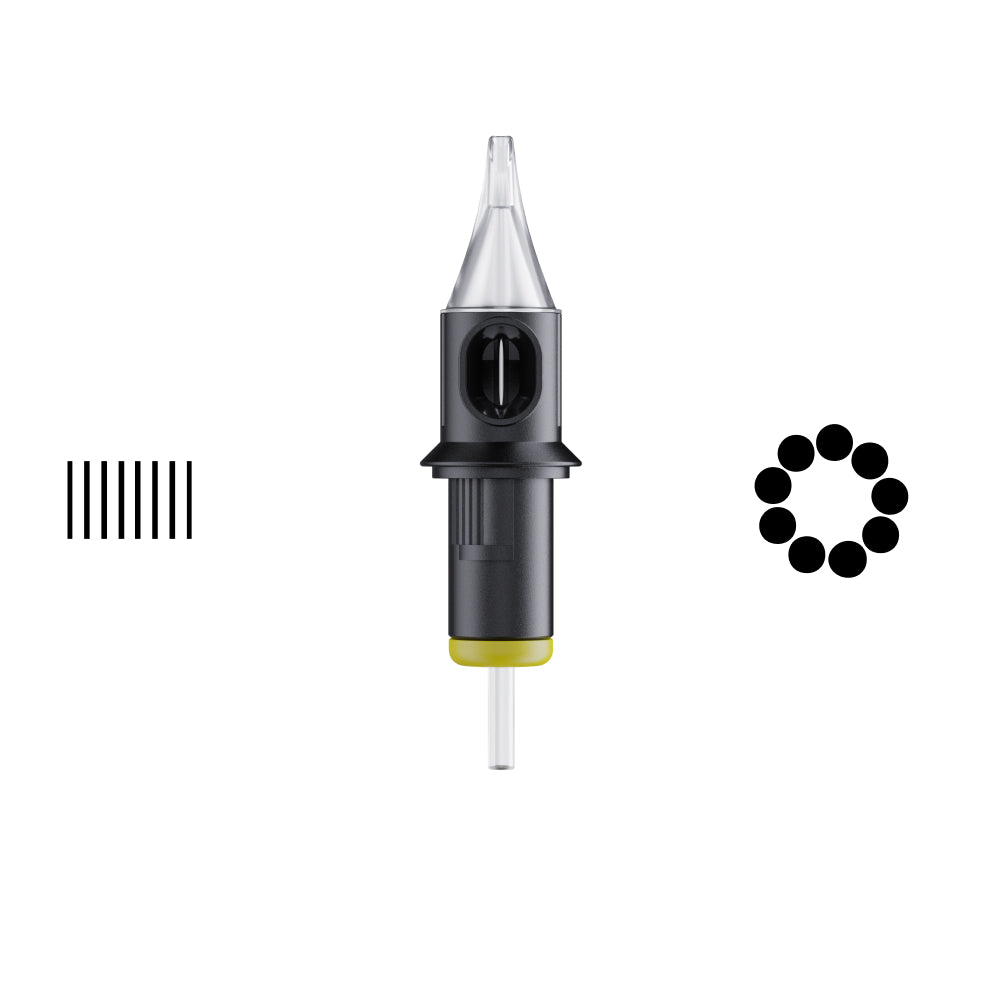 Woodcut / Engraving Tattoo Cartridge Set